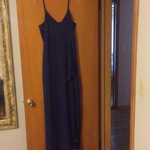 Express navy blue dress